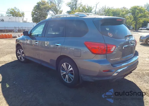 2017 Nissan Pathfinder Sl из США, поврежденный, VIN 5N1DR2MM6HC629302